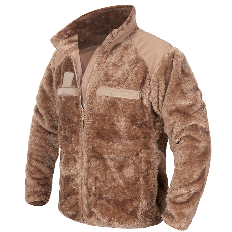 Safari Outdoor Hunting Jackets - Mege męska zimowa termiczna wysoka miękka