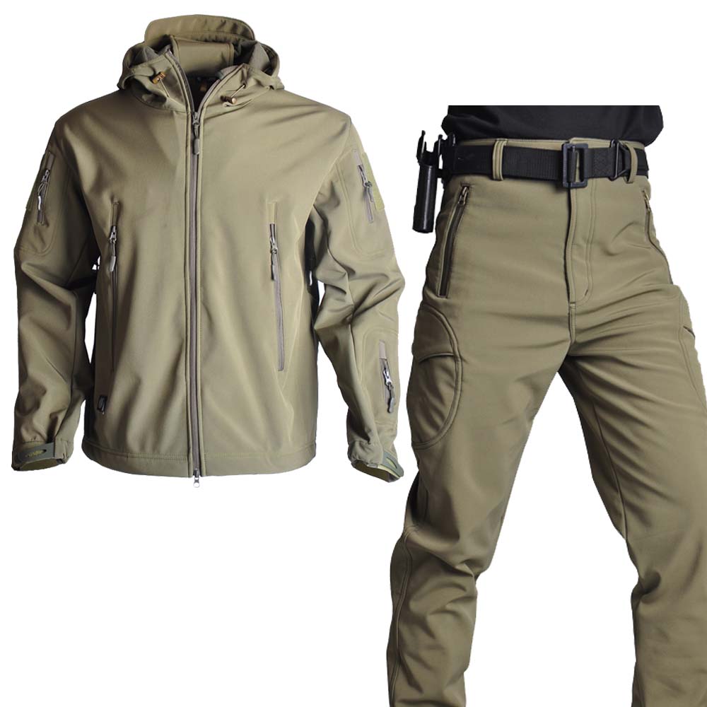 Safari Outdoor Hunting Jackets - Mundury outdoorowe kurtki taktyczne Soft Shell