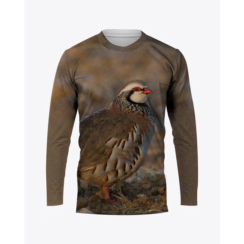 Hunting Quail - T-shirty z kamuflażem polowania na zwierzęta