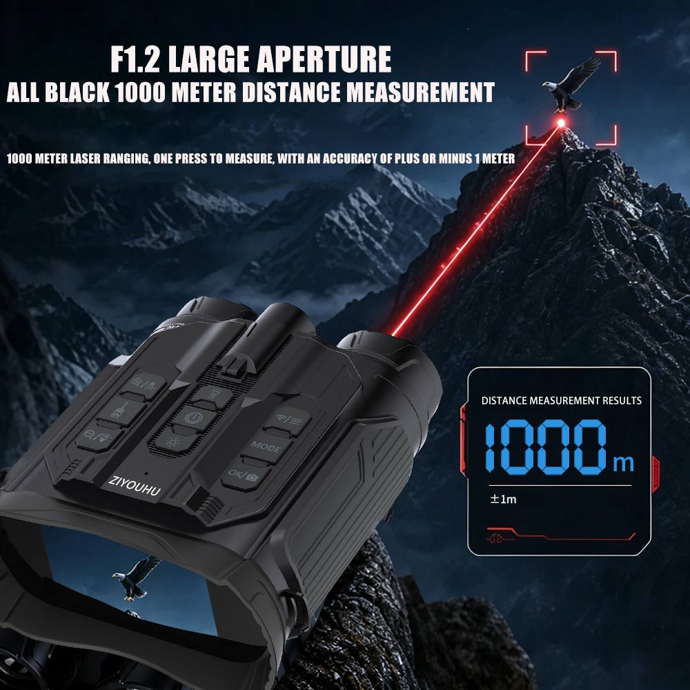 Outdoor Hunting Digital Night Vision - Lornetka noktowizyjna D58 18X z optyczną