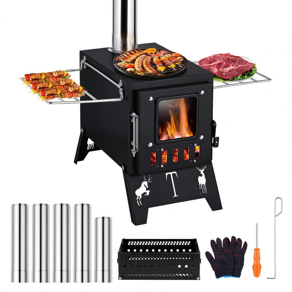 Outdoor Hunting Heater - Przenośna składana piec do drewna na