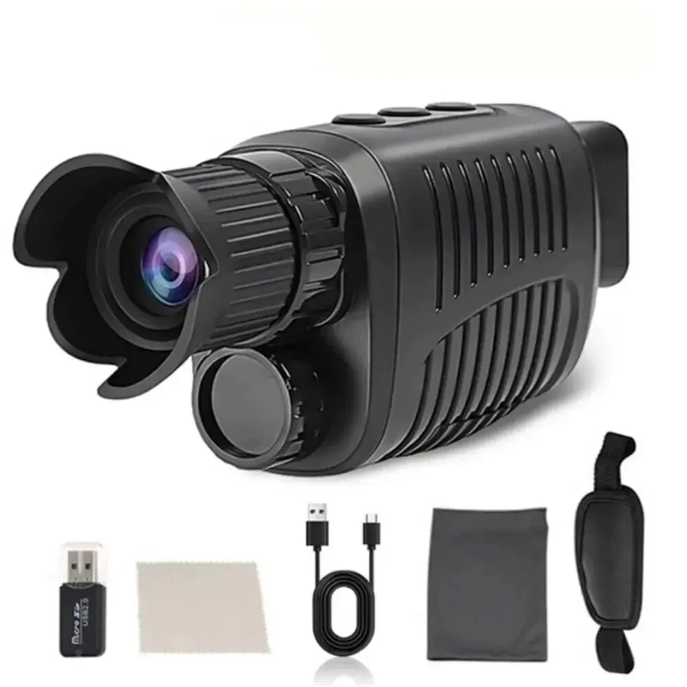 Outdoor Hunting Digital Night Vision - Monokularowy noktowizor 1080P HD z kamerą