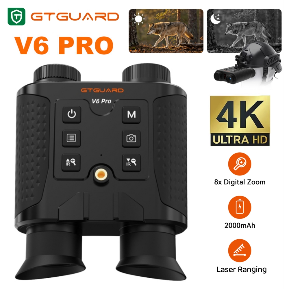 Outdoor Hunting Digital Night Vision - Lornetka noktowizyjna 4K z 8-krotnym zoomem