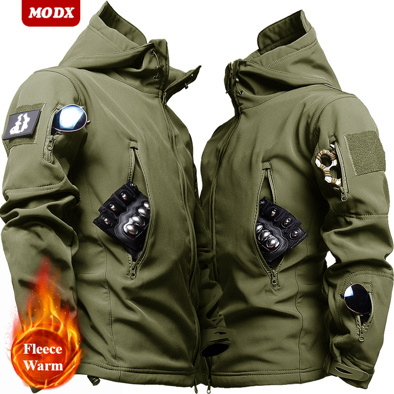 Outdoor Shark Skin Soft Shell  – Safari Outdoor Hunting Jackets recenzja i cena