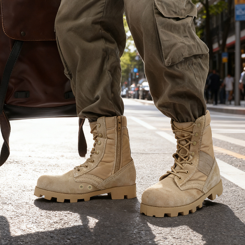 Męskie buty outdoorowe do tren – Hunting And Camping In Jungle recenzja i cena