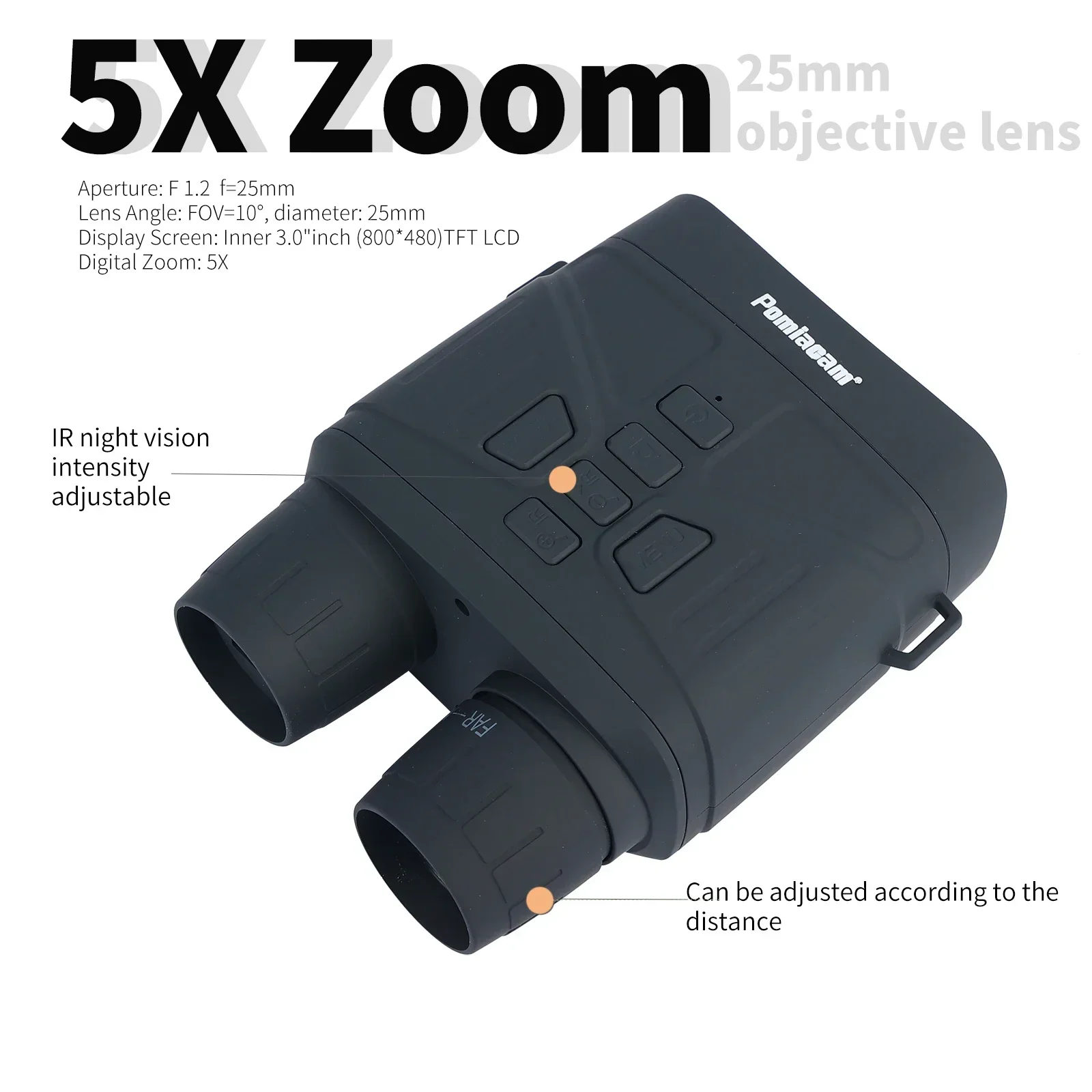 12-megapikselowy lornetka na p – Outdoor Hunting Digital Night Vision recenzja i cena
