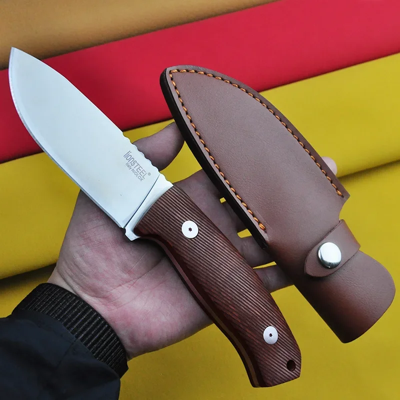 Włoski nóż survivalowy ze stop – Hunting And Camping In Jungle recenzja i cena