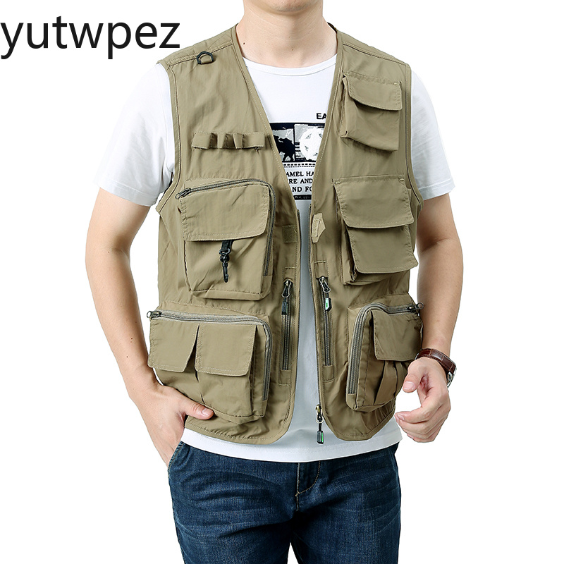 Kamizelka męska bez rękawów, l – Safari Outdoor Hunting Jackets recenzja i cena