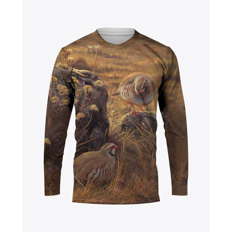 T-shirty z kamuflażem polowani – Hunting Quail recenzja i cena