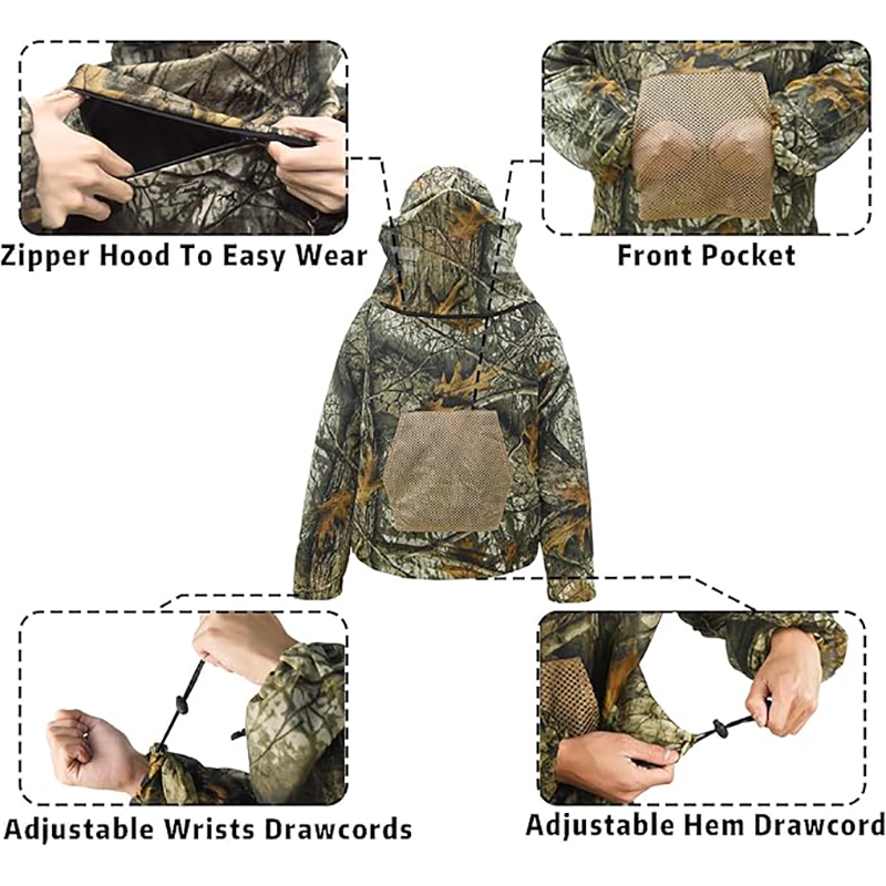 Zestaw: bluza z kapturem w kam – Hunting And Camping In Jungle recenzja i cena