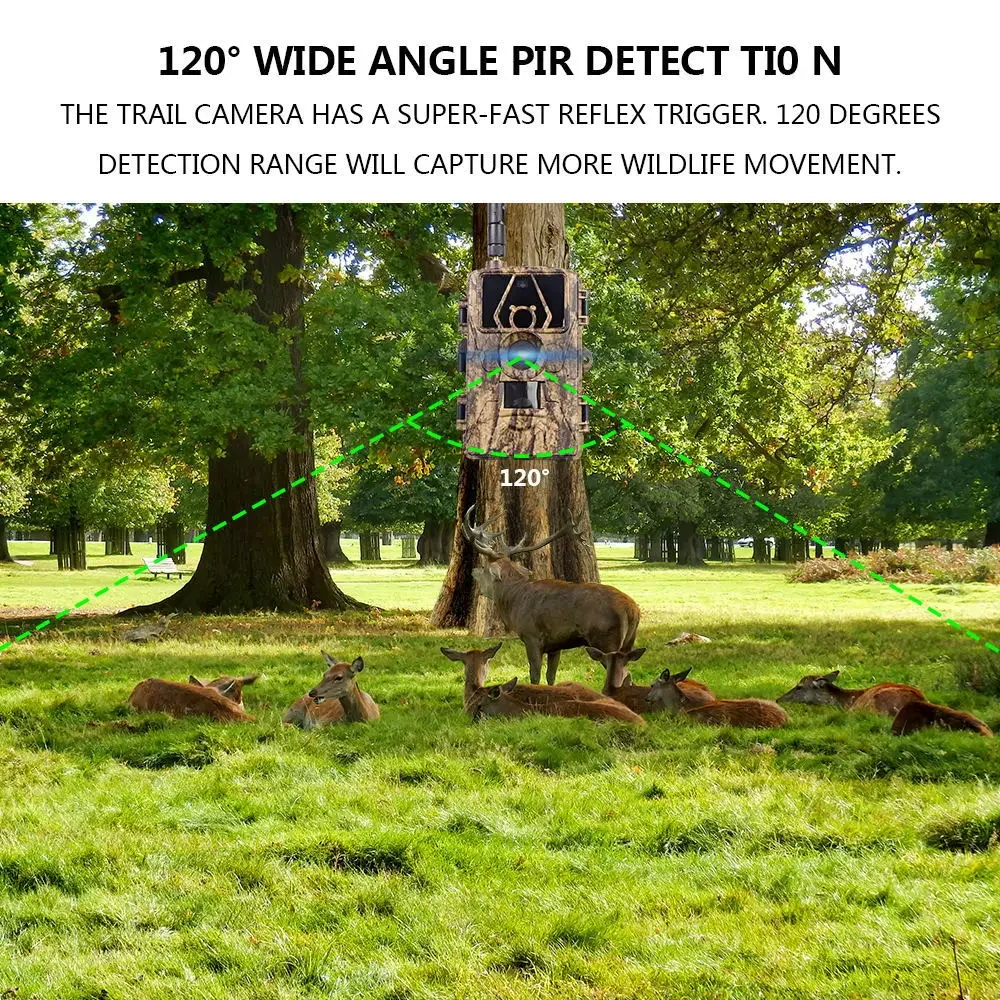 Kamera leśna PR801W WIFI 8K 60 – Outdoor Hunting Digital Night Vision recenzja i cena