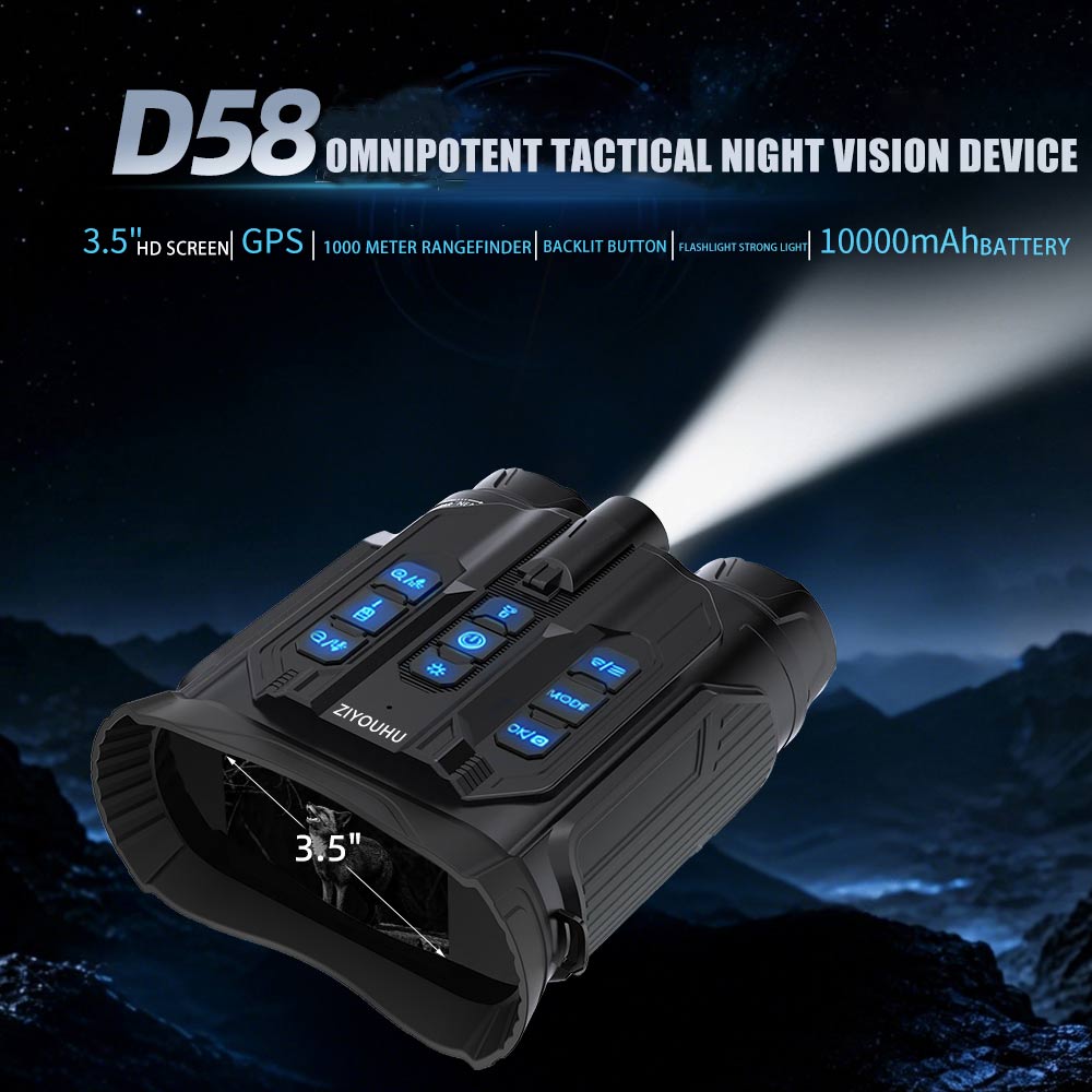 Lornetka noktowizyjna D58 18X  – Outdoor Hunting Digital Night Vision recenzja i cena