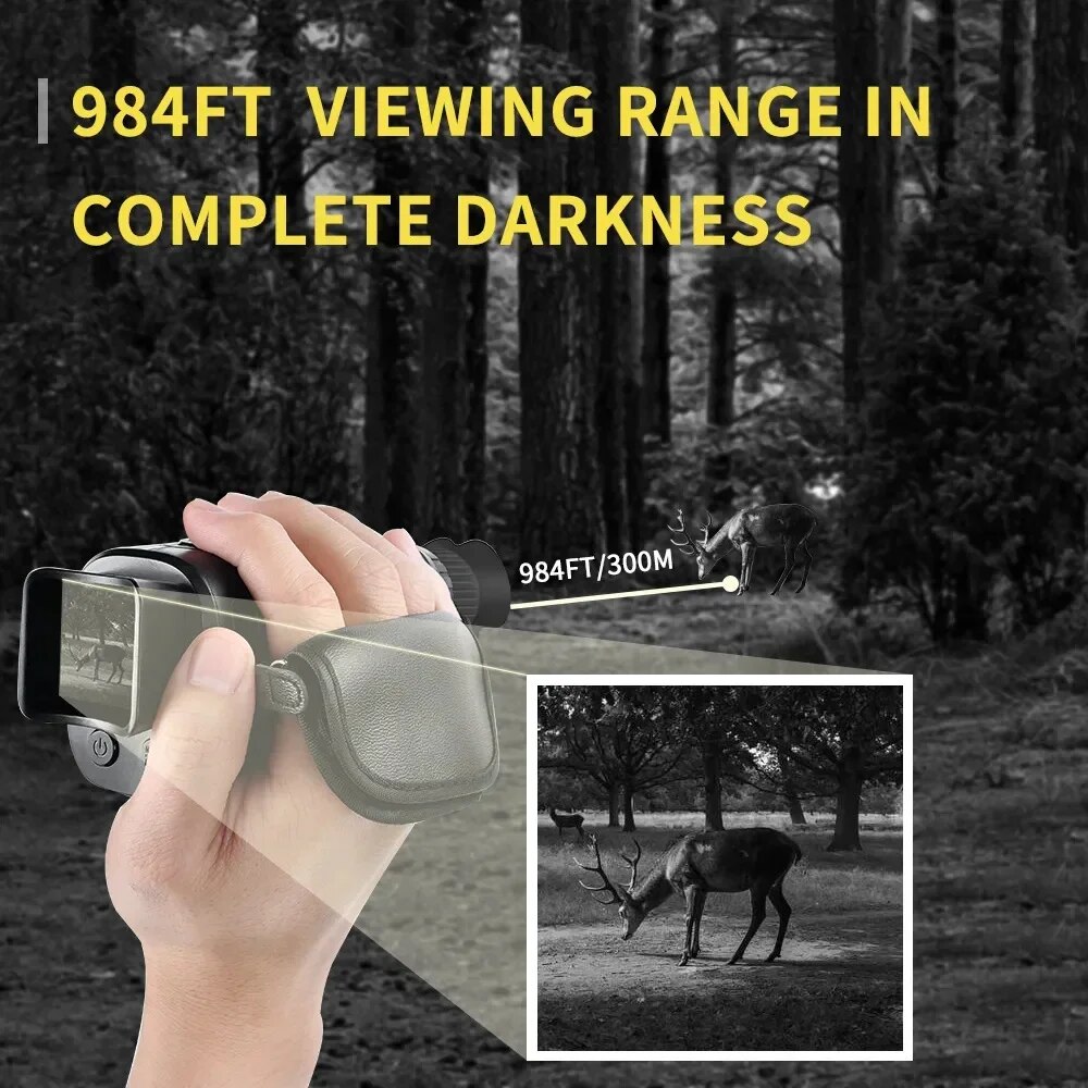Monokularowe urządzenie noktow – Outdoor Hunting Digital Night Vision recenzja i cena