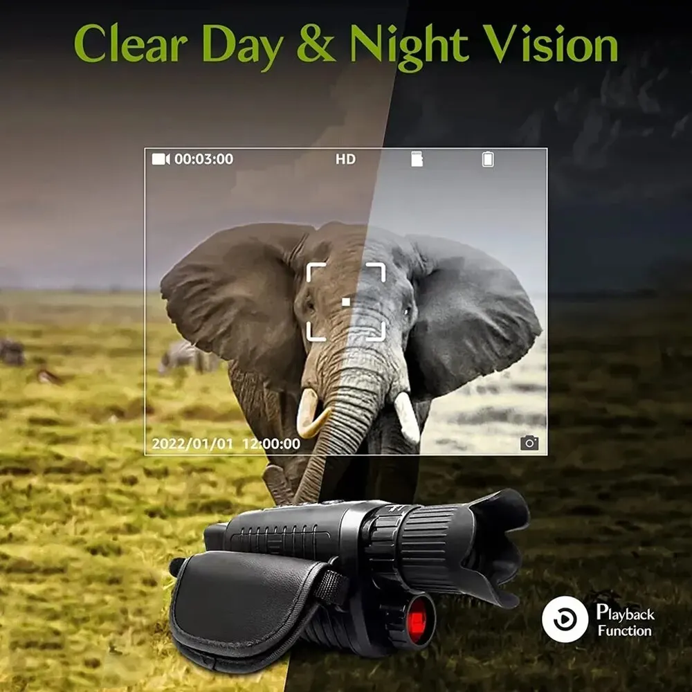Monokularowe urządzenie noktow – Outdoor Hunting Digital Night Vision recenzja i cena