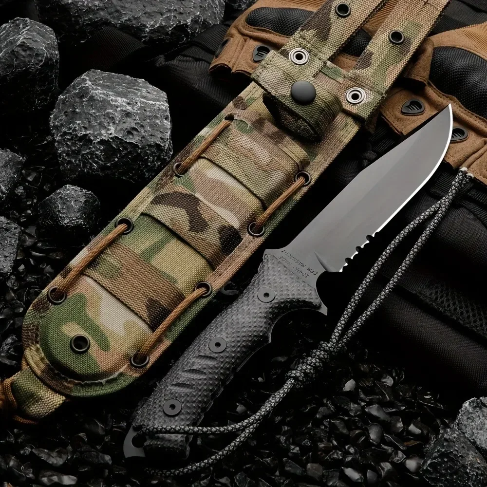 Nóż prosty CR (wersja high-end – Hunting And Camping In Jungle recenzja i cena