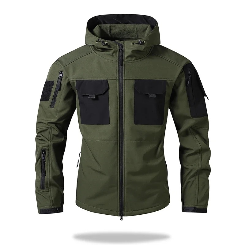 Męskie kurtki taktyczne softsh – Safari Outdoor Hunting Jackets recenzja i cena