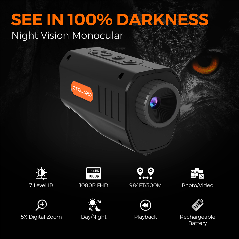 GTGUARD N3 Monokular Noktowizy – Outdoor Hunting Digital Night Vision recenzja i cena