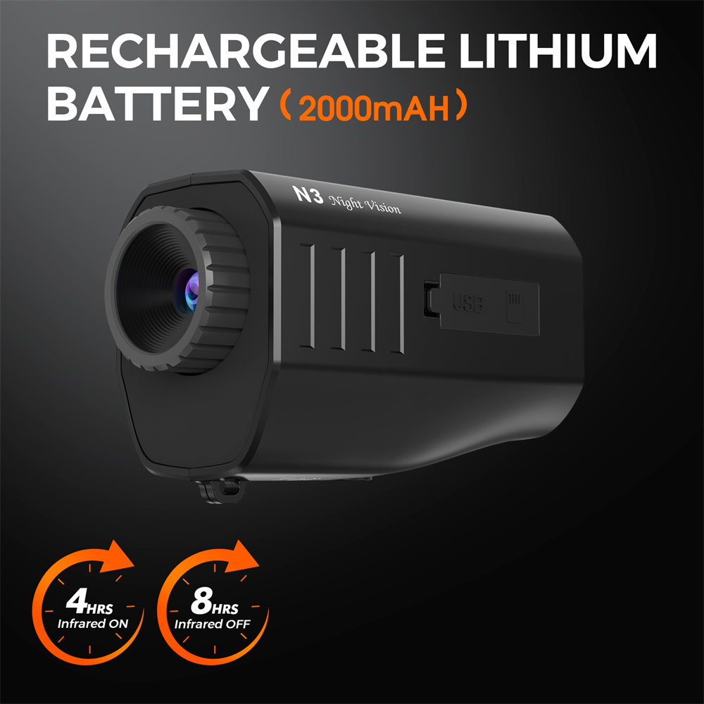 GTGUARD N3 Monokular Noktowizy – Outdoor Hunting Digital Night Vision recenzja i cena