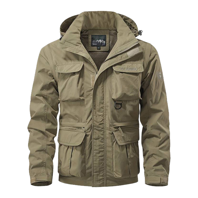 Kurtka męska z odpinanymi ręka – Safari Outdoor Hunting Jackets recenzja i cena
